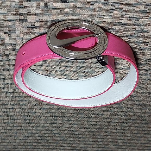 Nike Pink Belt with Silver Buckle - Picture 2 of 11